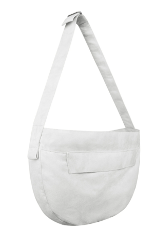 Cuddle Dog Carrier with Summer Liner in White with White Summer Liner